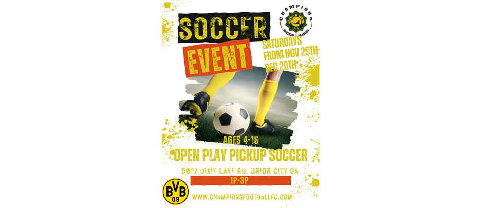 December Free Open Play Pickup